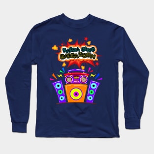 Boombox and Speakers Music Love Long Sleeve T-Shirt